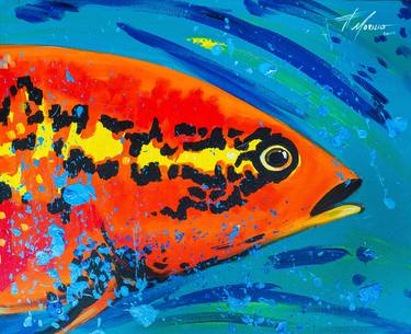 Original Fish Paintings by Felix Murillo