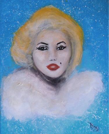 Original Modern Celebrity Paintings by Donna Dixon