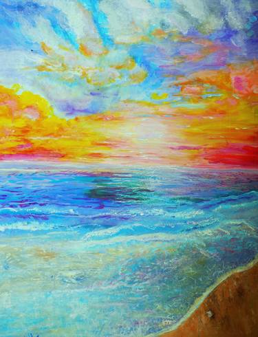 Original Fine Art Seascape Paintings by Donna Dixon