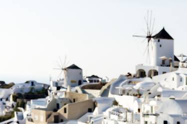 Oia Santorini windmills thumb