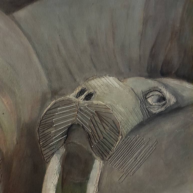 Original Figurative Animal Painting by Daniela Neumann