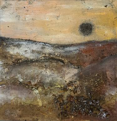 Original Abstract Expressionism Landscape Painting by Daniela Neumann