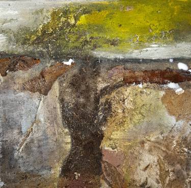 Original Abstract Expressionism Landscape Painting by Daniela Neumann