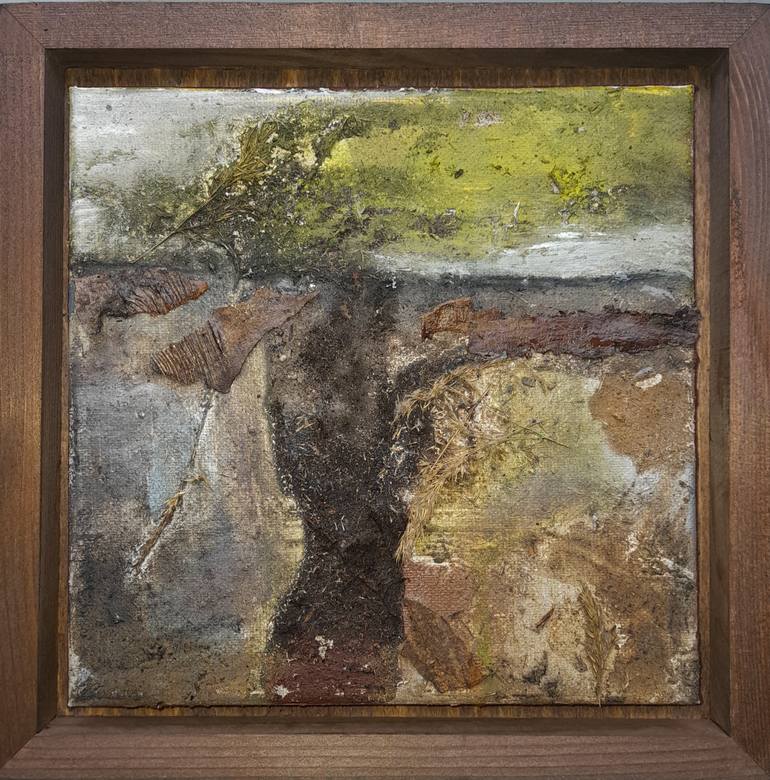 Original Abstract Expressionism Landscape Painting by Daniela Neumann