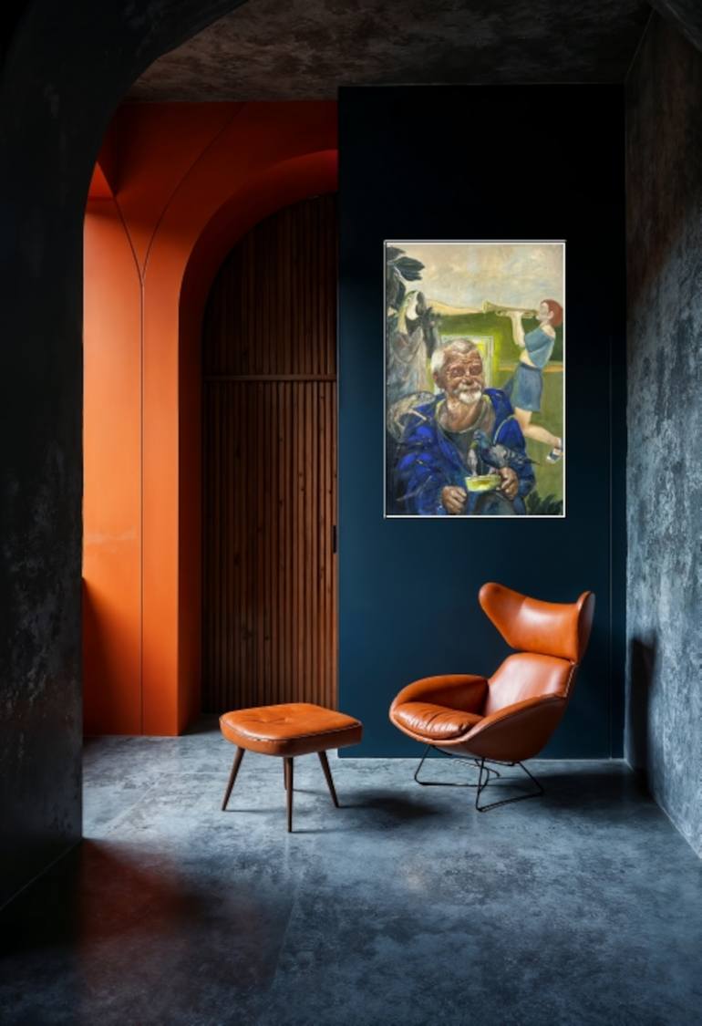 Original Figurative Classical Mythology Painting by Daniela Neumann