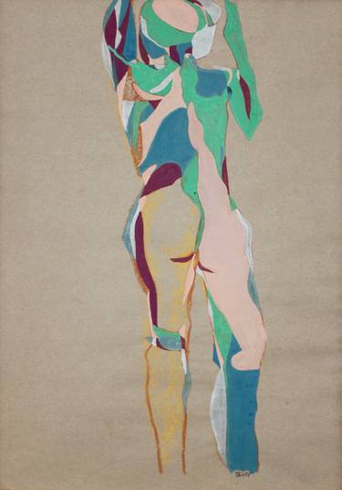 Original Figurative Nude Paintings by Daniela Neumann