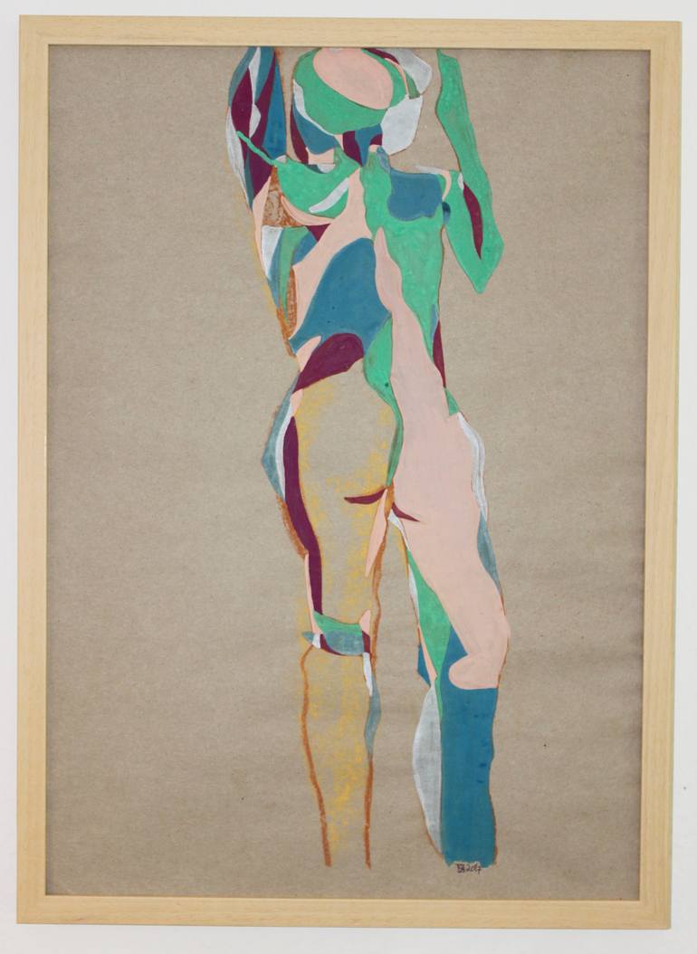 Original Figurative Nude Painting by Daniela Neumann