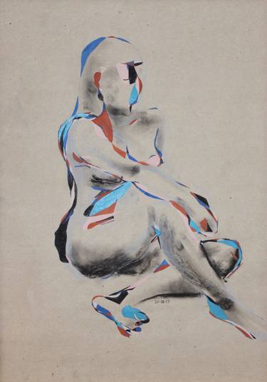 Print of Figurative Nude Paintings by Daniela Neumann