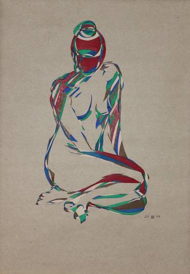 Print of Figurative Nude Paintings by Daniela Neumann