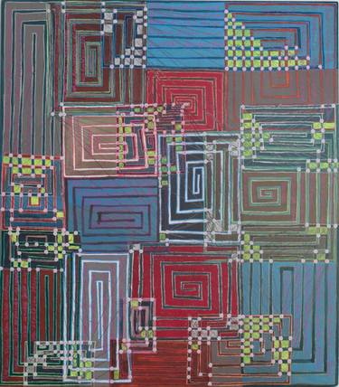 Print of Patterns Paintings by Daniela Neumann