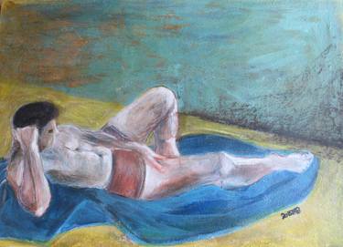 Original Figurative People Paintings by Daniela Neumann