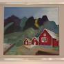 Acrylic on Cardboard,
35 cm x 40 cm x 0.1 cm
Lofoten Islands
The frame is not included.