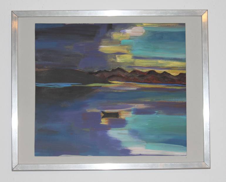 Original Figurative Landscape Painting by Daniela Neumann