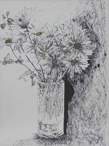 Original Floral Drawings by Daniela Neumann