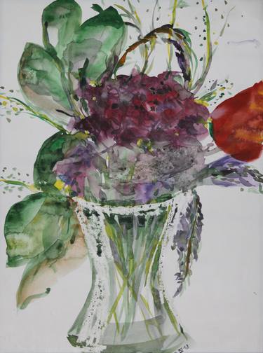 Original Floral Paintings by Daniela Neumann