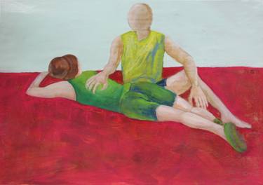 Original Figurative People Paintings by Daniela Neumann