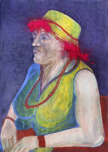 Woman with Pearl Necklace thumb