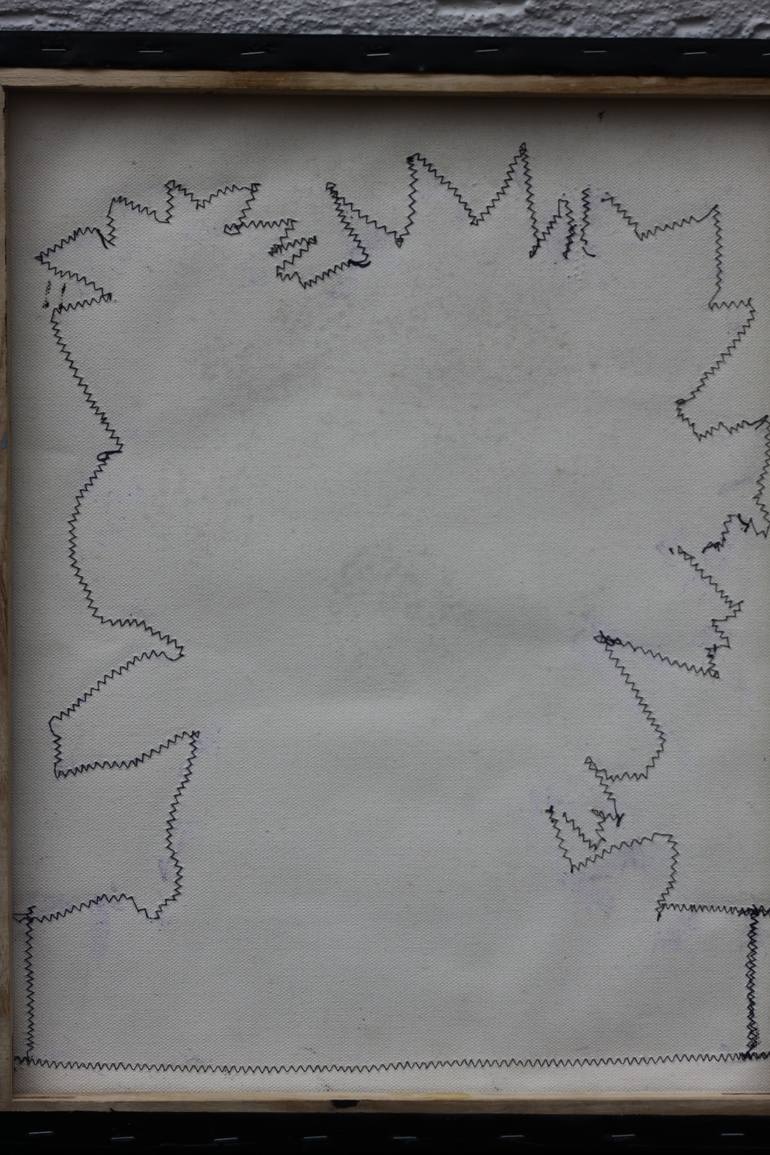 Original Conceptual Floral Collage by Daniela Neumann