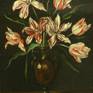 Original "Tulips in a Vase" by Jacques Linard