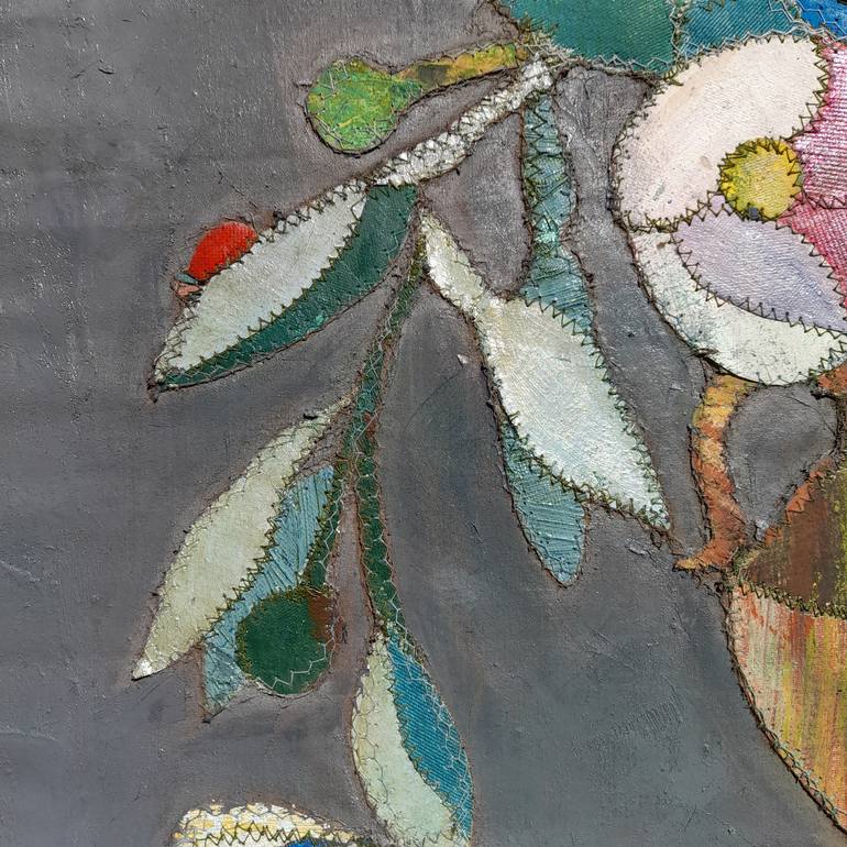 Original Figurative Still Life Collage by Daniela Neumann