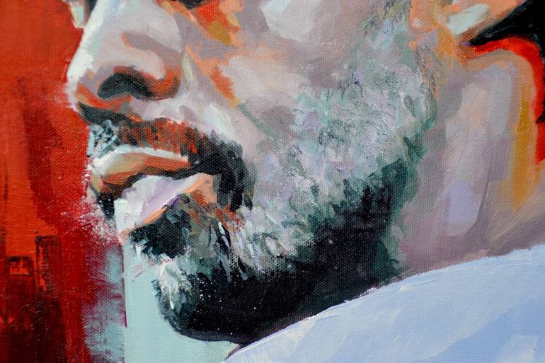 Original Figurative Portrait Painting by Sal Jones