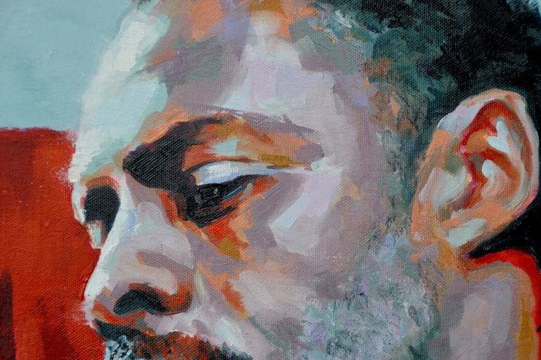 Original Figurative Portrait Painting by Sal Jones