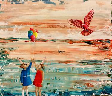 Original Fine Art Children Paintings by Krister Kern