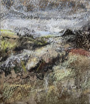 Print of Expressionism Landscape Mixed Media by Ivan Grieve