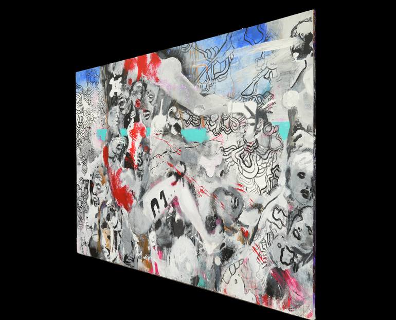 Original Contemporary People Painting by Bogdan Lascar