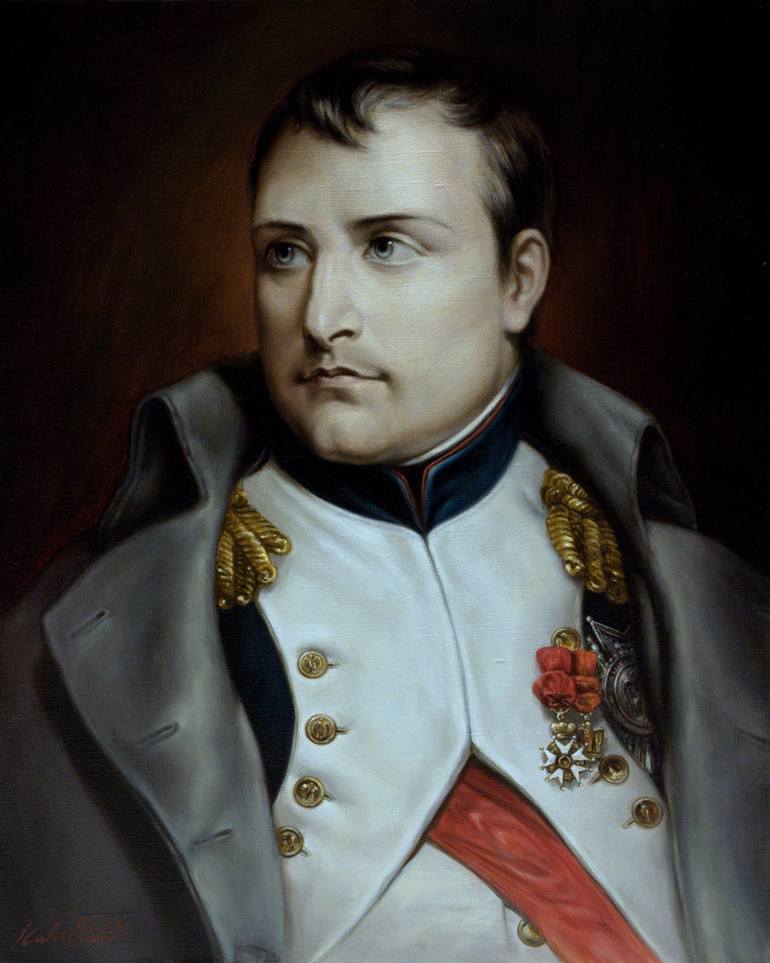 Napoleon Bonaparte Painting by Kalvis Zālītis