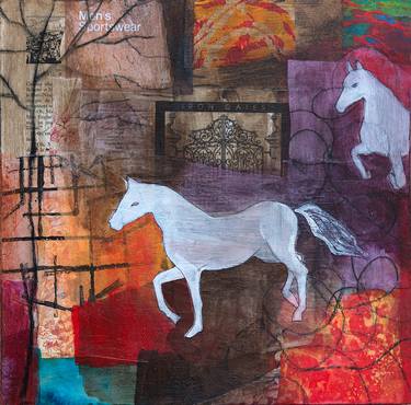 Print of Abstract Animal Collage by Taly Shemy