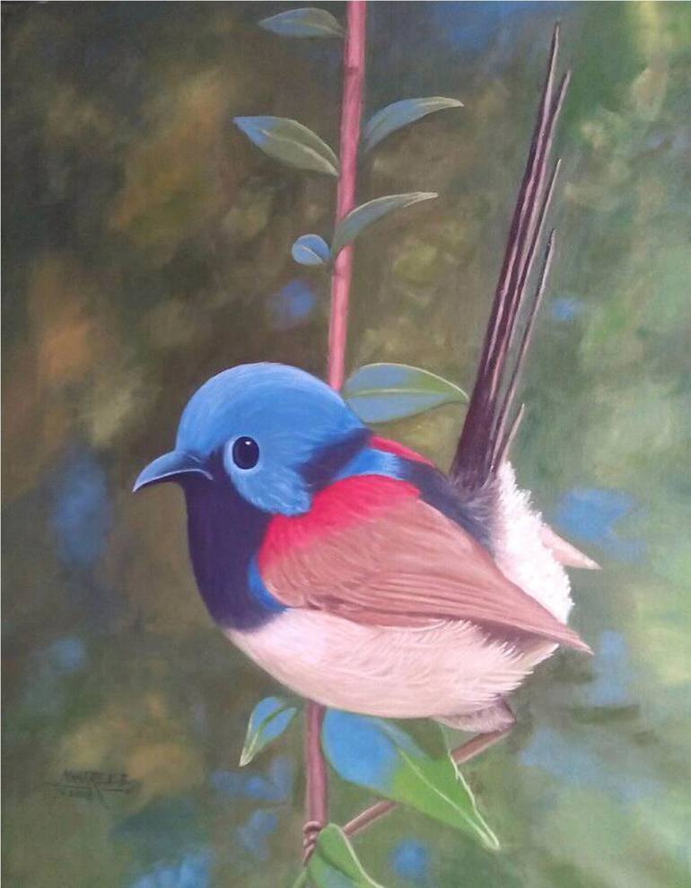 bird Painting by kirtiraj mhatre | Saatchi Art