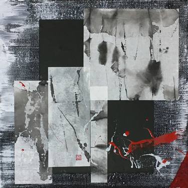 Print of Abstract Collage by Kae Seak