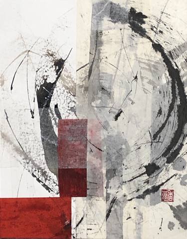 Original Abstract Expressionism Abstract Drawings by Kae Seak