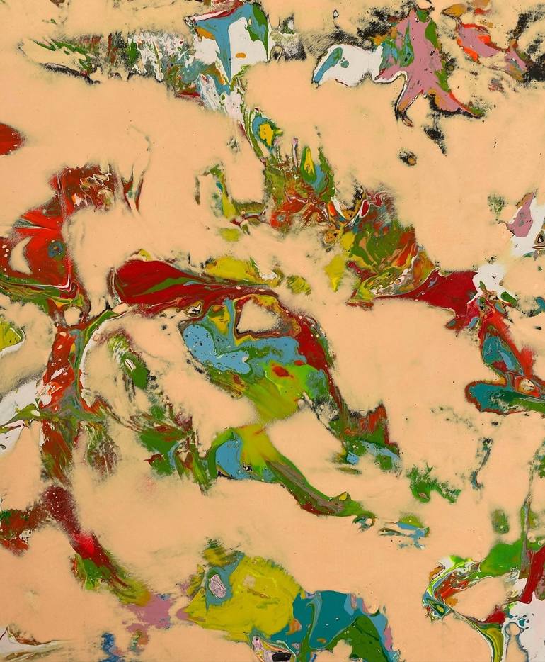 Original Abstract Expressionism Abstract Painting by Neil Lorenzo