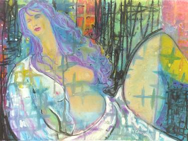 Print of Expressionism Erotic Paintings by Todd Peterson