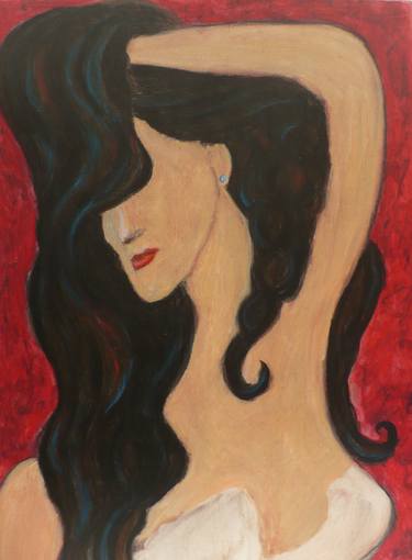 Original Figurative Women Paintings by Todd Peterson