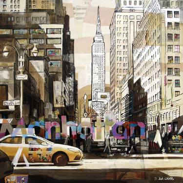 Original Cities Paintings by Enrico Da Campo