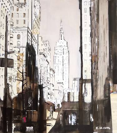 Print of Figurative Cities Paintings by Enrico Da Campo