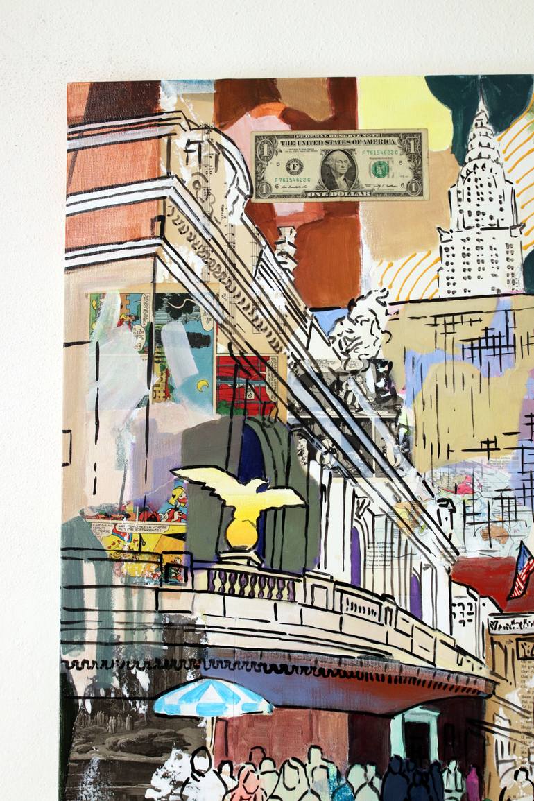Original Figurative Cities Painting by Enrico Da Campo