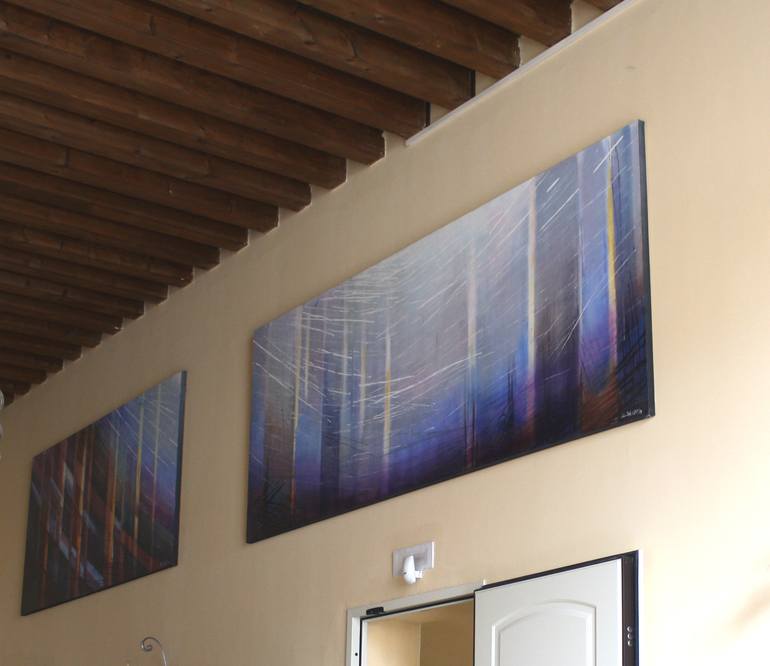 Original Abstract Painting by Enrico Da Campo