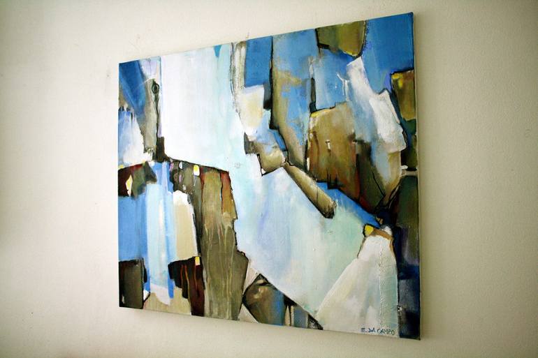 Original Abstract Painting by Enrico Da Campo