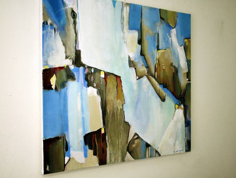 Original Abstract Painting by Enrico Da Campo
