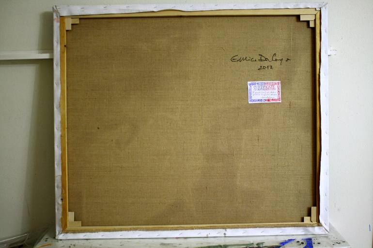 Original Abstract Painting by Enrico Da Campo