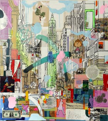 Print of Figurative Cities Paintings by Enrico Da Campo