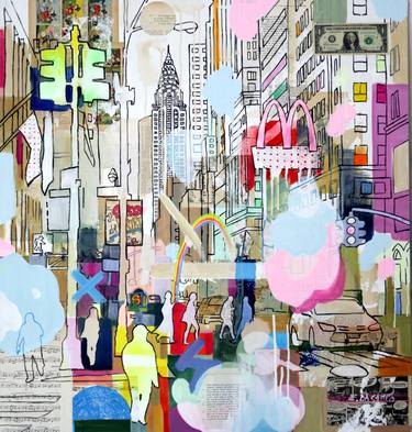 Print of Figurative Cities Paintings by Enrico Da Campo