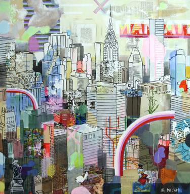 Print of Cities Paintings by Enrico Da Campo