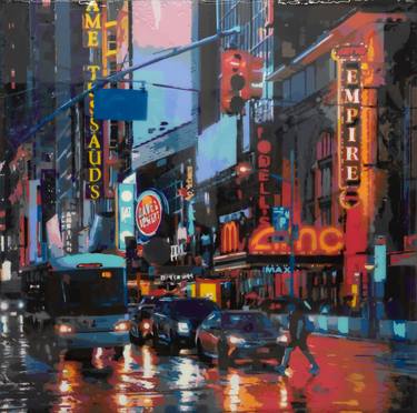 Rainy New York Street #3 thumb