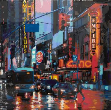 Print of Photorealism Cities Paintings by Marco Barberio