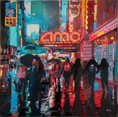 Print of Photorealism Cities Paintings by Marco Barberio